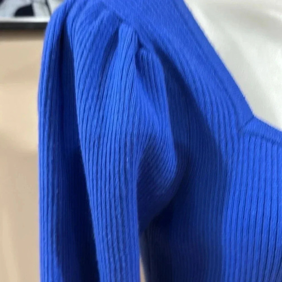 ON-34th 
Women's Square-Neck Rib-Knit Midi Dress, - Picture 4 of 12